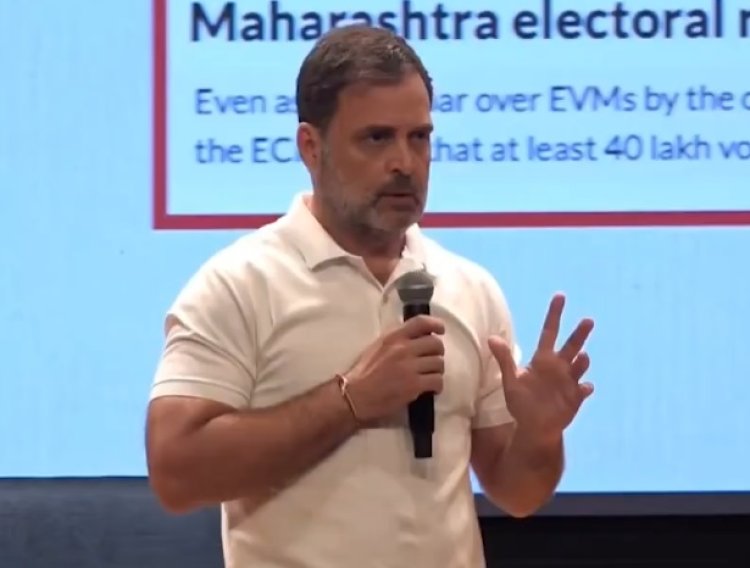 राहुल गांधी को CEO का नोटिस: Voter List में धांधली के आरोप पर मांगा हलफनामा