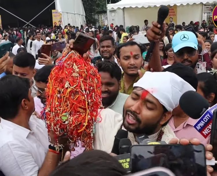 रक्षा बंधन पर खान सर का ‘ग्रैंड सेलिब्रेशन’ — छात्राओं ने बांधी राखी, 156  भोग से किया स्वागत