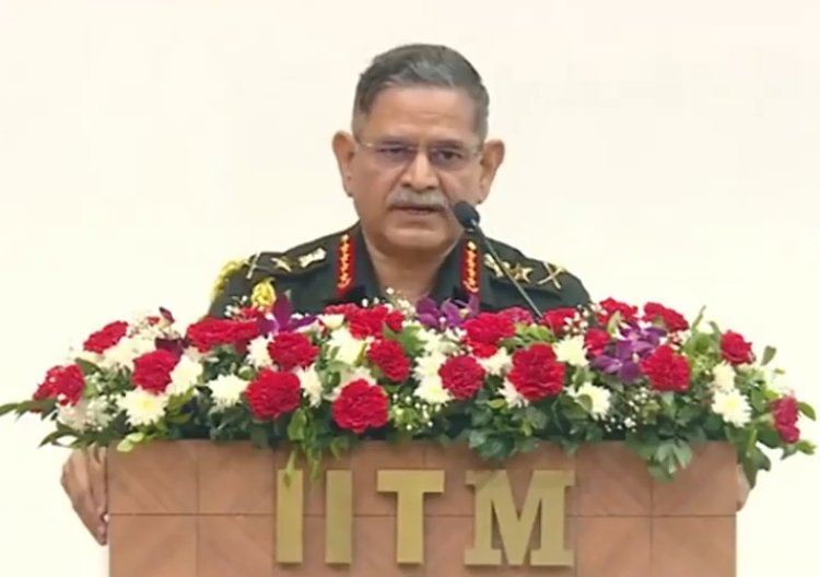 शतरंज के खेल जैसी थी हर चाल, IIT मद्रास में आर्मी चीफ उपेंद्र द्विवेदी ने खोले 'ऑपरेशन सिंदूर' के राज