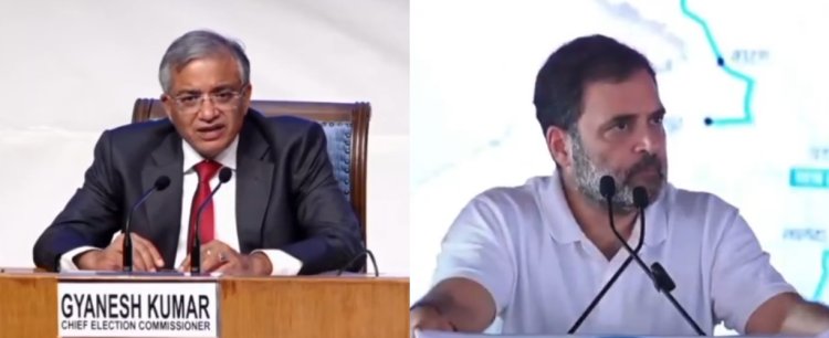 चुनाव आयोग की चेतावनी: राहुल गांधी को देना होगा हलफनामा या देश से मांगनी होगी माफी