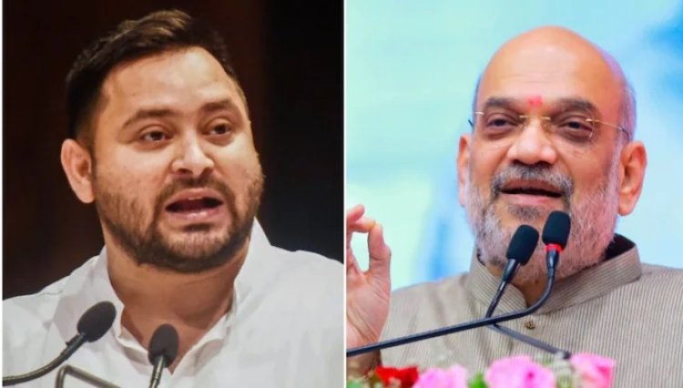बिहार चुनाव 2025: सीट बंटवारे की जंग में दिल्ली में अमित शाह की रणनीतिक बैठक, पटना में तेजस्वी का पलटवार