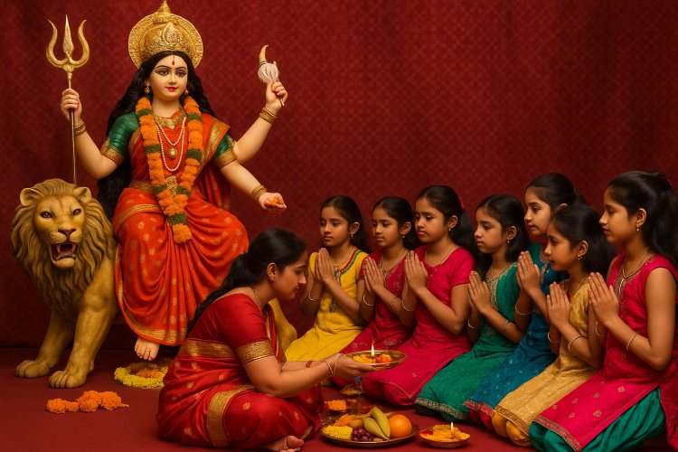 Shardiya Navratri 2025: महा अष्टमी 30 सितंबर और महा नवमी 1 अक्टूबर – कन्या पूजन कब और कैसे करें?