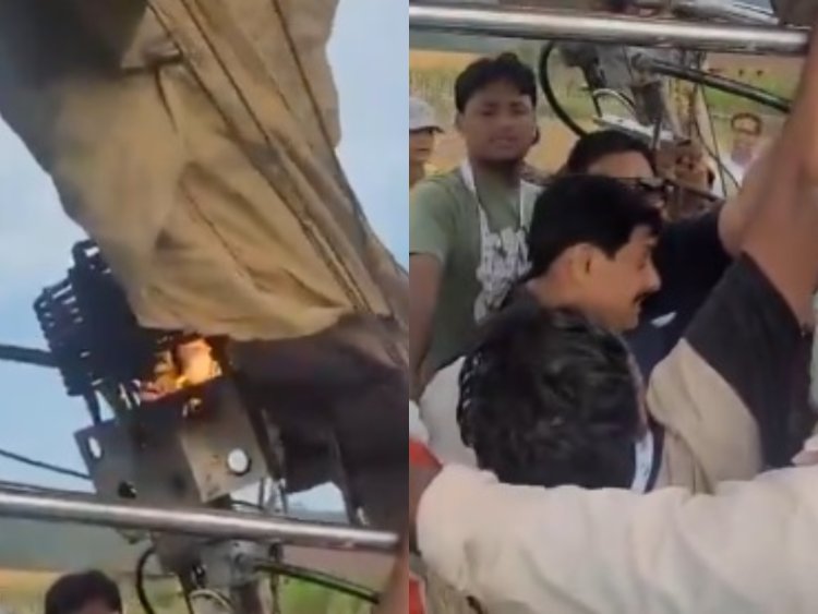 हॉट एयर बैलून में लगी आग, मध्य प्रदेश के सीएम मोहन यादव बाल-बाल बचे