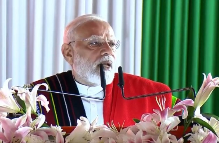 PM मोदी का मणिपुर से आह्वान: दुःख को पीछे छोड़ें, शांति का मार्ग चुनें