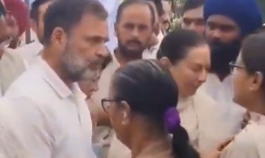 8 दिन से PGI में रखी है IPS पूरन कुमार की बॉडी, राहुल गांधी पहुंचे चंडीगढ़; परिजनों से मिलकर जताया दुख