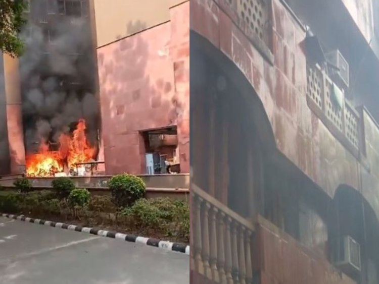 दिल्ली के ब्रह्मपुत्र अपार्टमेंट में भीषण आग, मची अफरातफरी; सांसदों का इलाका बाल-बाल बचा