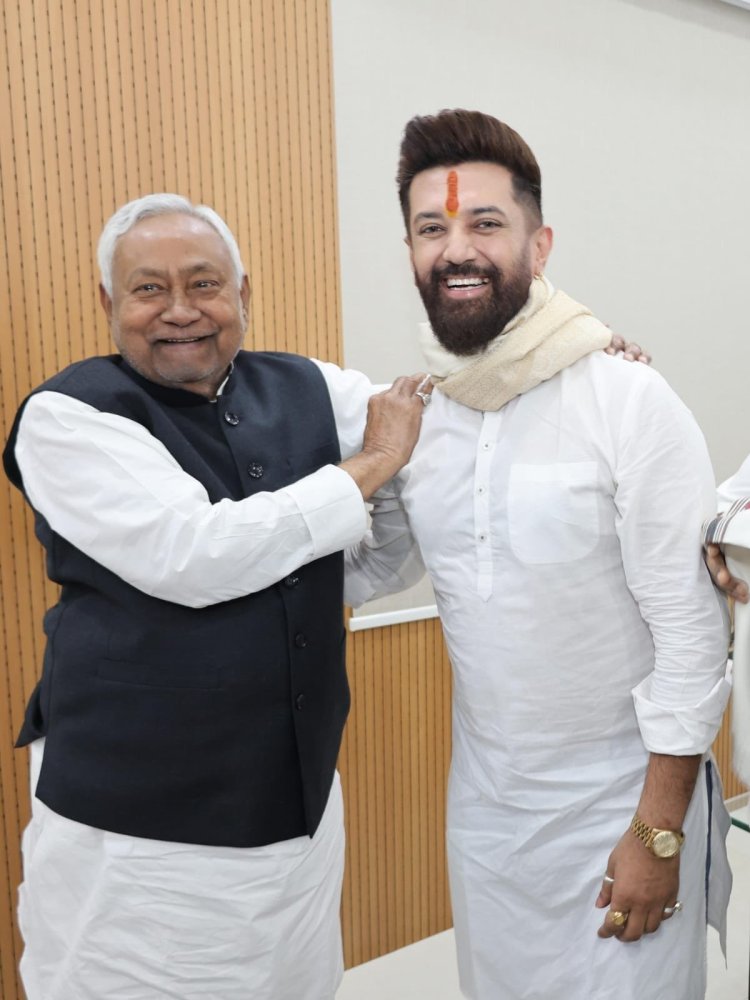 बिहार में नई सत्ता की आहट: नीतीश–चिराग की मुलाकात ने सरकार गठन की रफ्तार बढ़ाई