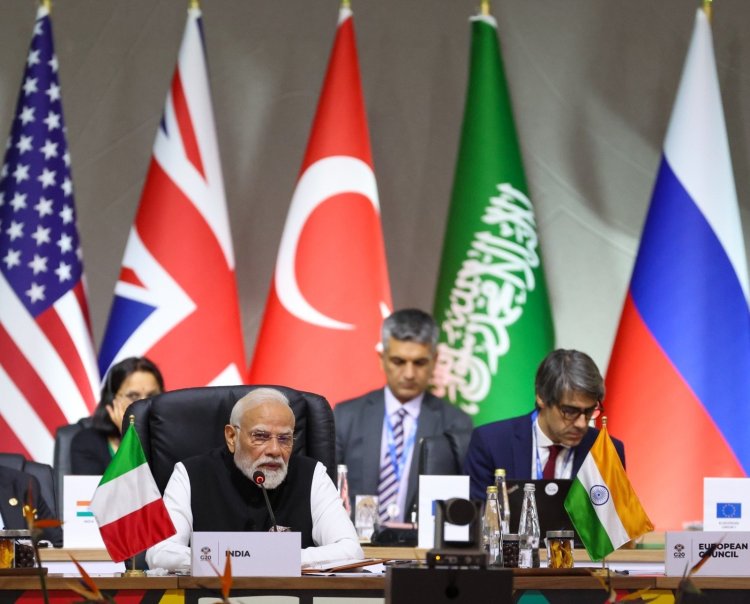 G-20 शिखर सम्मेलन में PM मोदी की वर्ल्ड डिप्लोमैसी, ‘ग्लोबल प्रगति की साझा प्रतिबद्धता’ पर जोर