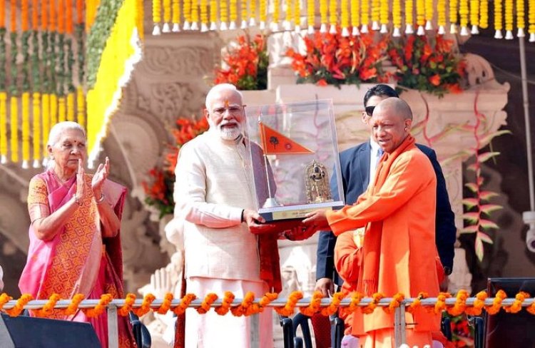 ध्वजारोहण से नए युग की शुरुआत: योगी आदित्यनाथ बोले — ‘राम मंदिर सिर्फ आस्था नहीं, आत्मगौरव का प्रतीक’