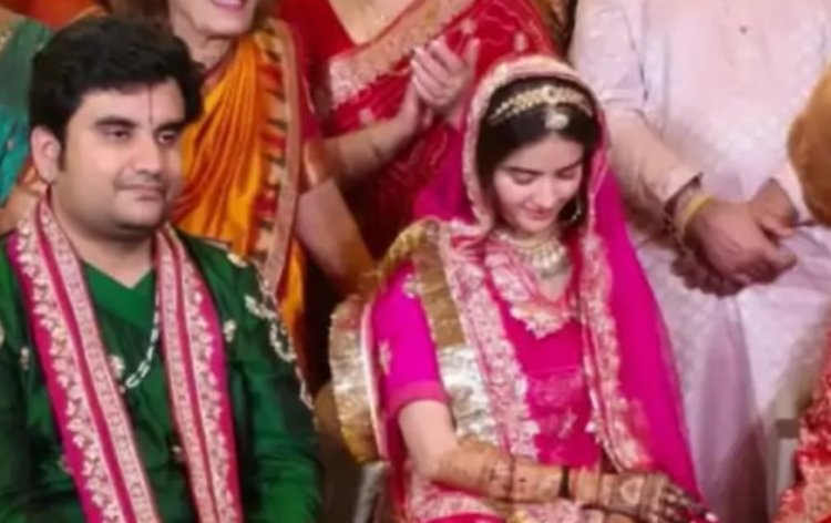 Indresh Maharaj Wedding: जयपुर में रचा गया ‘Mini Vrindavan’, सात फेरों के साथ इंद्रेश-शिप्रा बने जीवनसाथी