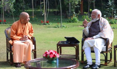 दिल्ली में बड़ा सियासी मंथन: पीएम मोदी–सीएम योगी की मुलाकात से यूपी की राजनीति में हलचल