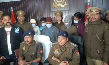 वाराणसी में 3 करोड़ की ज्वेलरी चोरी का खुलासा, 5 शातिर गिरफ्तार; पुलिस टीम को 1 लाख का इनाम