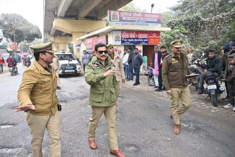 वाराणसी कमिश्नरेट में ट्रैफिक व्यवस्था सख्त, चौकी प्रभारियों की नियुक्ति पर भी कड़े निर्देश