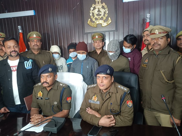 वाराणसी में 3 करोड़ की ज्वेलरी चोरी का खुलासा, 5 शातिर गिरफ्तार; पुलिस टीम को 1 लाख का इनाम
