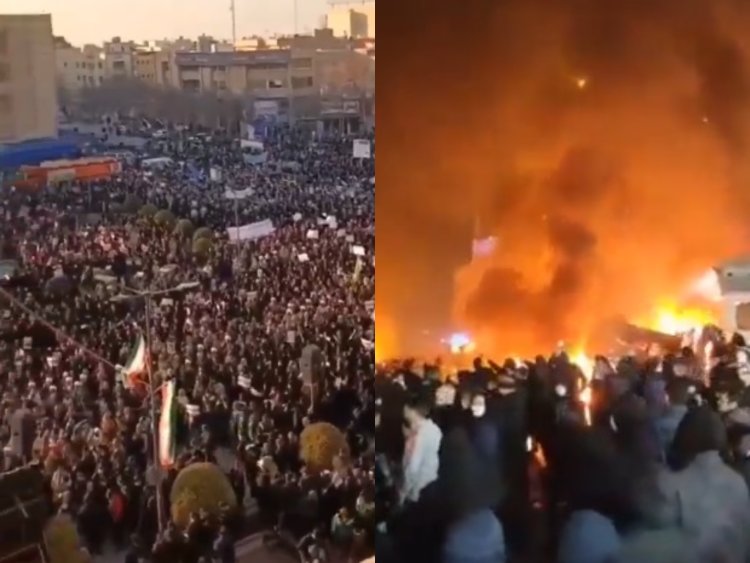 Iran Crisis: ईरान में सत्ता के खिलाफ उबाल, सड़कों पर हिंसा, अब तक 217 प्रदर्शनकारियों की मौत; इंटरनेट बंद