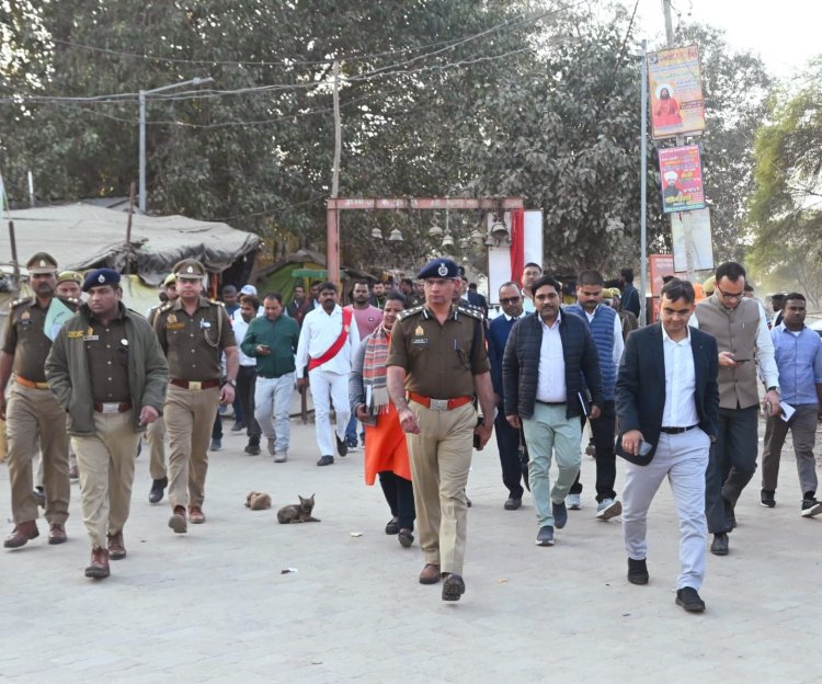महाशिवरात्रि पर वाराणसी अलर्ट मोड में, मार्कण्डेय महादेव मंदिर और कैथी घाट का प्रशासन ने लिया जायजा