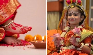 चैत्र नवरात्रि 19 मार्च से शुरू: जानिए कन्या पूजन की परंपरा और 2 से 9 वर्ष की कन्याओं के देवी स्वरूप