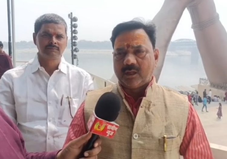 'गौ माता राष्ट्र माता' पदयात्रा में शामिल हुए गाजीपुर के मनोज बाबा